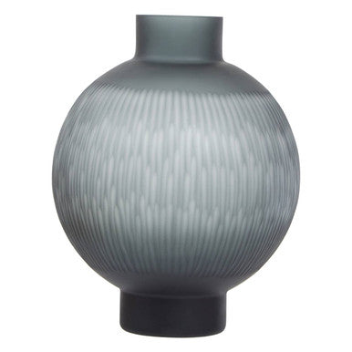 Hessa Large Carved Glass Vase - Image 2