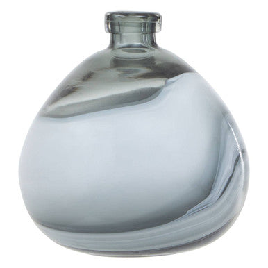 Halla Small Grey Bottle Vase - Image 2