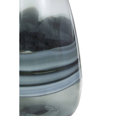 Halla Large Grey Bottle Vase - Image 6