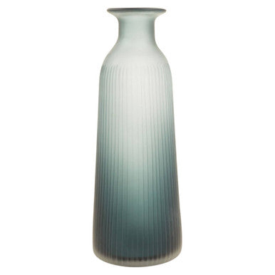 Hira Large Blue Bottle Vase - Image 6