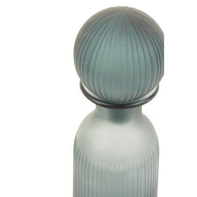Hira Large Blue Bottle Vase - Image 7