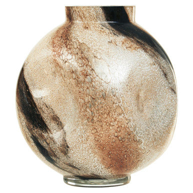 Heba Brushstroke Design Large Glass Vase - Image 2