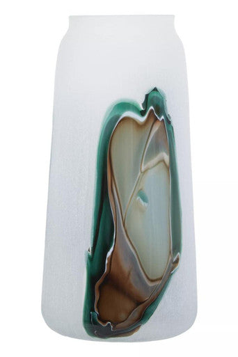 Hakan Tall Glass Vase