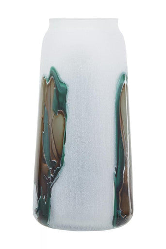 Hakan Tall Glass Vase