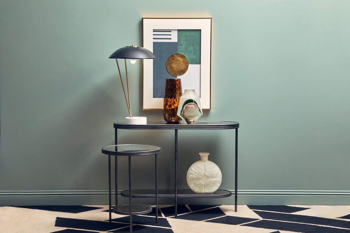 Hakan Glass Vase with Marbled Design - Image 19