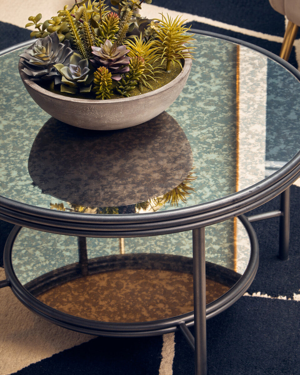 Hakan Glass Vase with Marbled Design - Image 22