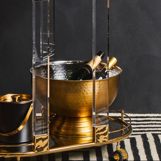 Ankara Gold Finish Champagne Bowl - Image 2