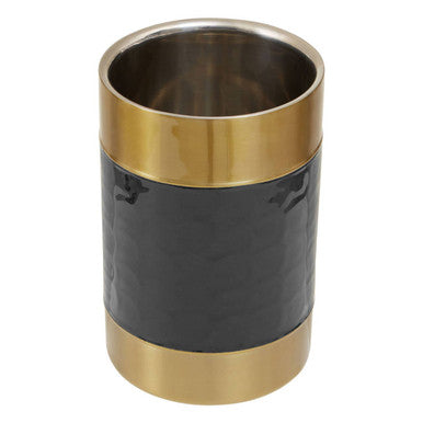Carolina Black Enamel Wine Cooler - Image 3