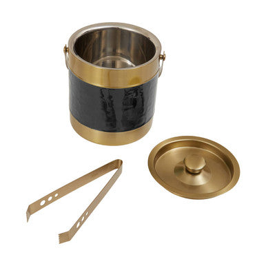 Carolina Black Enamel Ice Bucket - Image 3