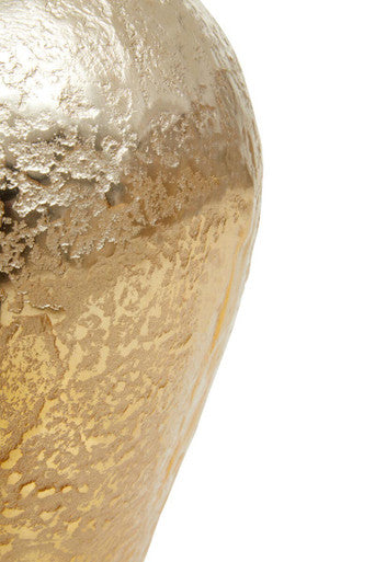 Dion Small Ombre Silver and Gold Finish Vase - Image 10