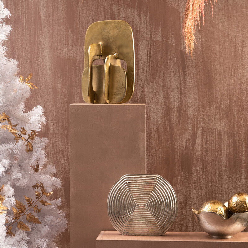 Dax Silver Small Vase