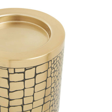 Meko Small Crocodile Pattern Candle Holder