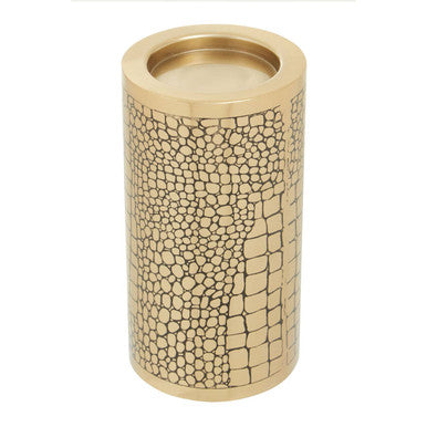 Meko Large Crocodile Pattern Candle Holder
