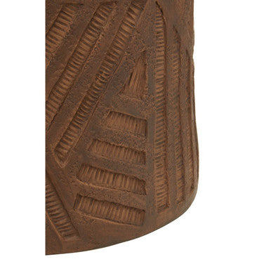 Darnell Brown Textured Planter