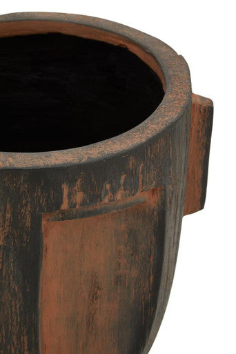 Darnell Large Rustic Face Planter