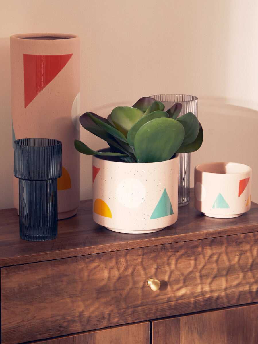 Jada Small Abstract Planter