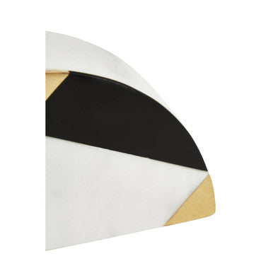 Omari Set Of Two Marble Bookends