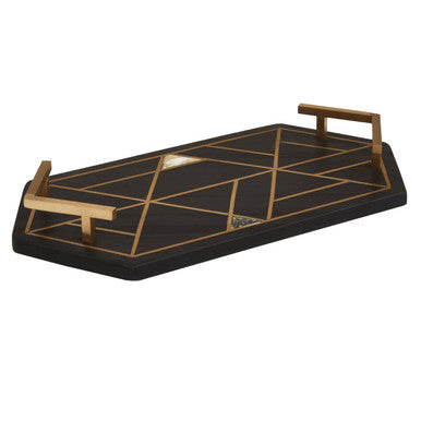 Oriana Black Slate Tray - Image 3