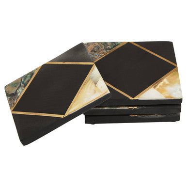 Oriana Set Of Four Slate Coasters