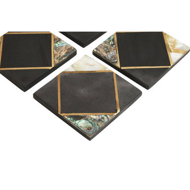 Oriana Set Of Four Slate Coasters