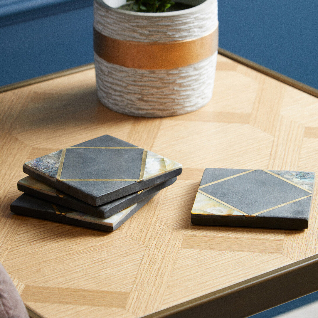 Oriana Set Of Four Slate Coasters - Image 2
