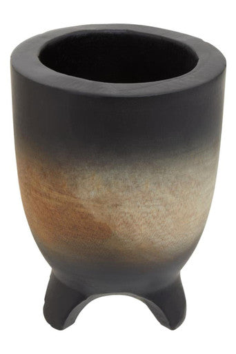 Arlo Large Wooden Black Ombre Planter - Image 8