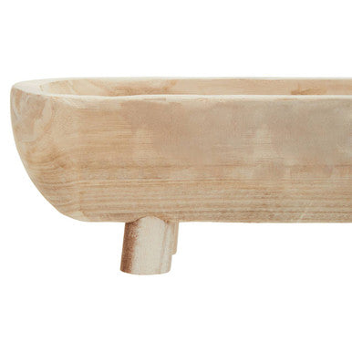 Arlo Natural Oval Decorative Dough Bowl - Image 5