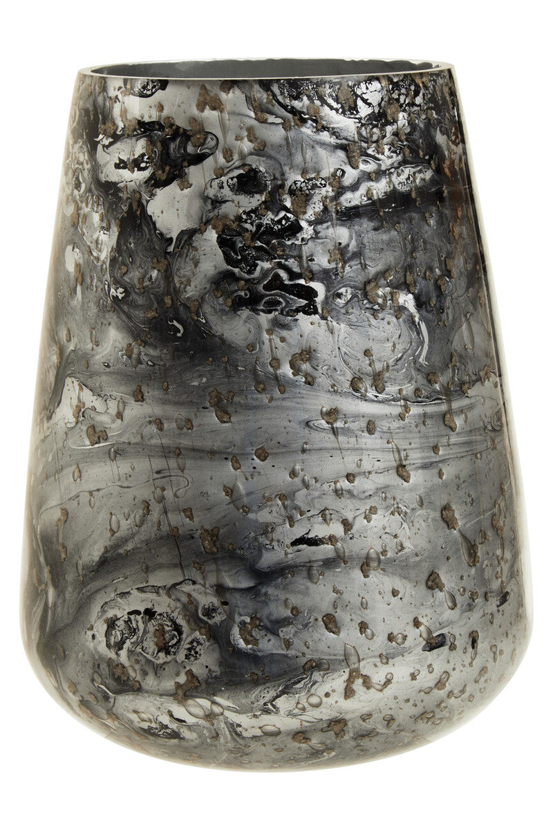 Garan Grey Marble Effect Small Vase