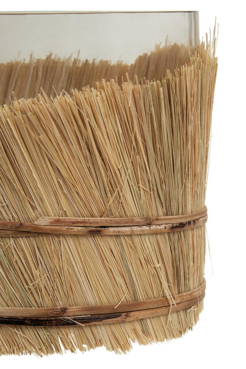 Kuta Natural Small Candle Holder