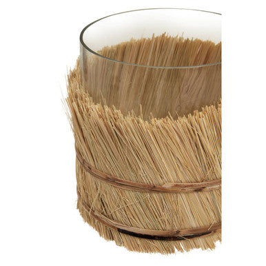 Kuta Natural Small Candle Holder
