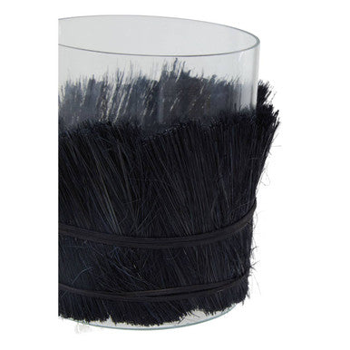 Kuta Black Medium Candle Holder