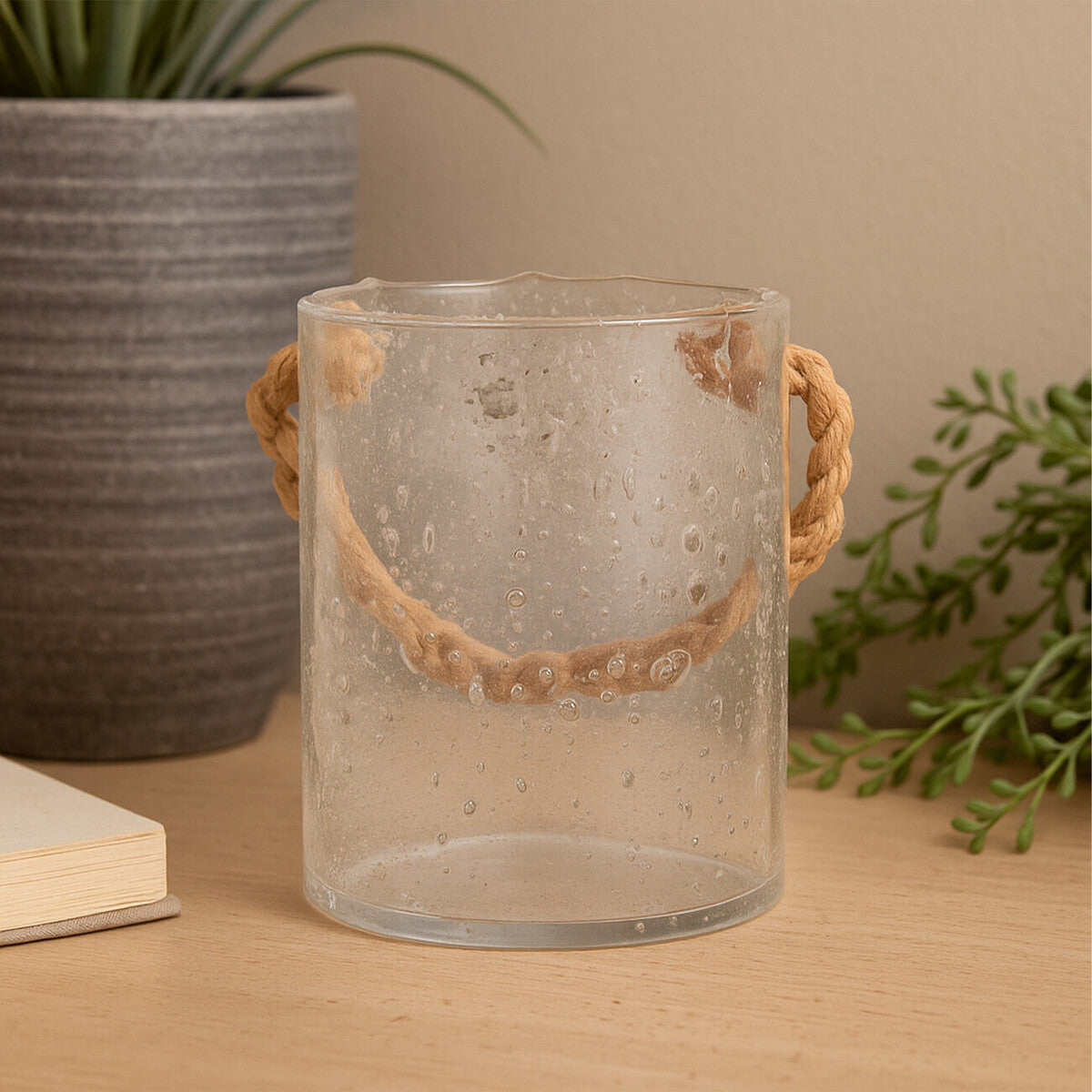 Kuta Natural Rope Medium Lantern