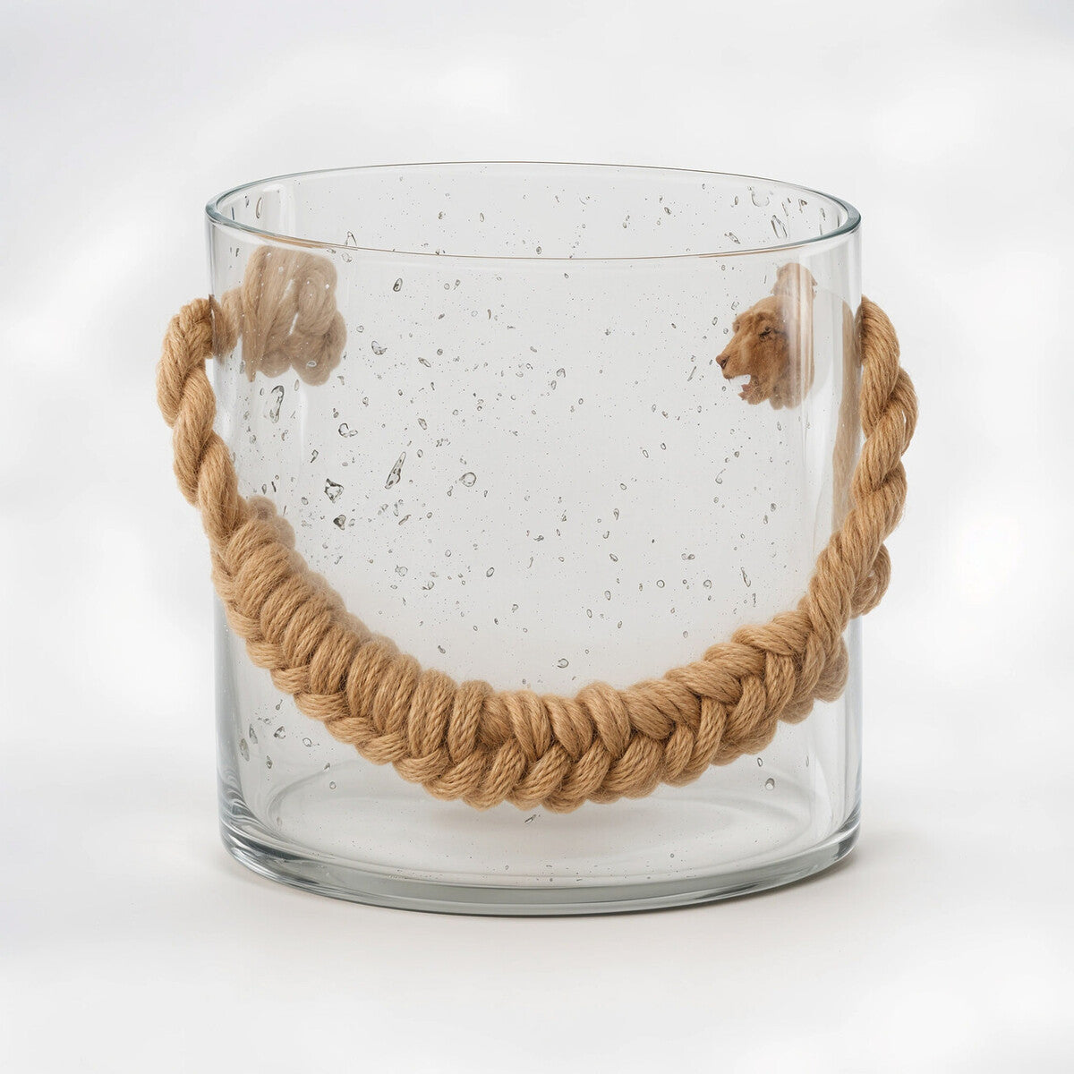 Kuta Natural Rope Small Lantern