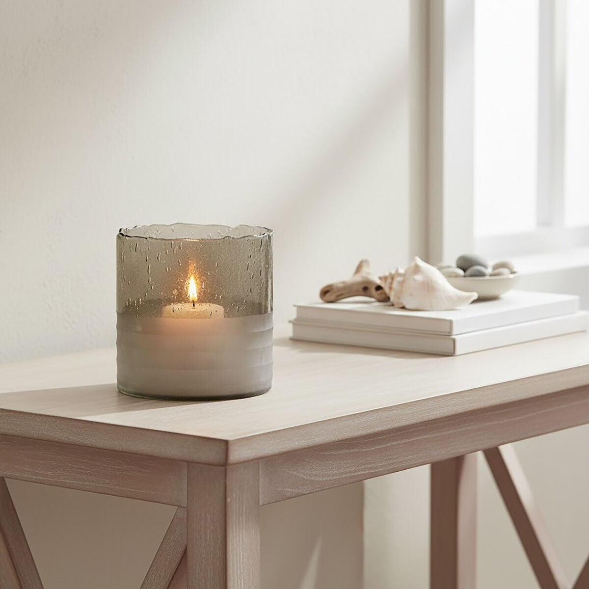 Glynn Natural Small Candle Holder