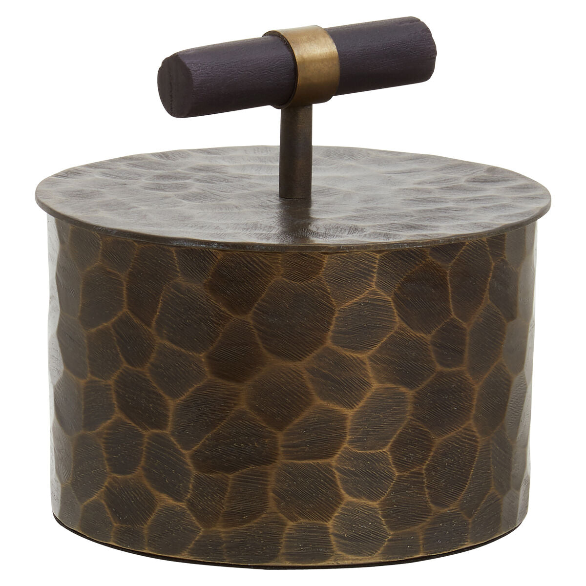 Akola Small Antique Gold Trinket Box