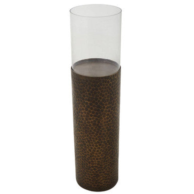 Akola Large Gold Floor Standing Candle Holder - Image 2