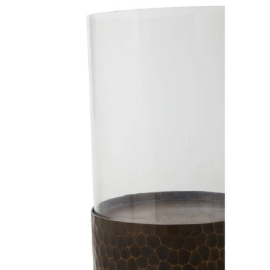 Akola Large Gold Floor Standing Candle Holder