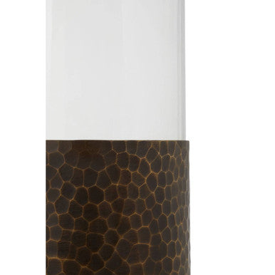 Akola Large Gold Floor Standing Candle Holder