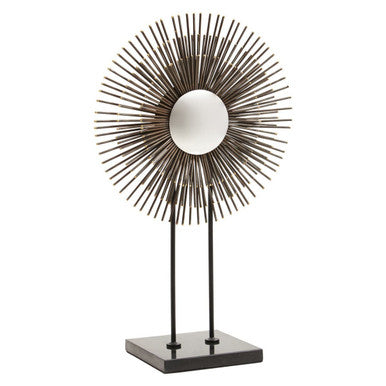 Mirano Black Finish Quill Sculpture