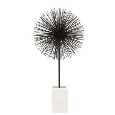 Mirano Black Finish Starburst Sculpture - Image 2