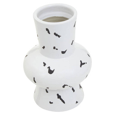 Tundra White and black Large Vase - Image 7