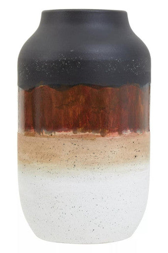 Domo Multi Tonal Earthenware Vase - Image 2