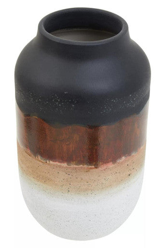 Domo Multi Tonal Earthenware Vase - Image 4