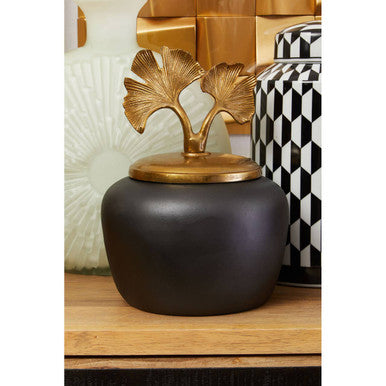 Danna Small Ginkgo Jar
