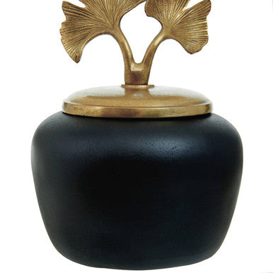 Danna Small Ginkgo Jar