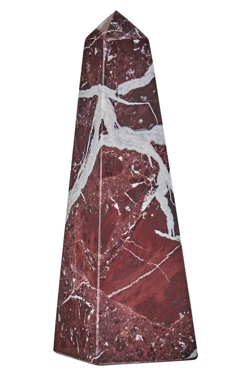 Salmo Small Red Marble Obelisk