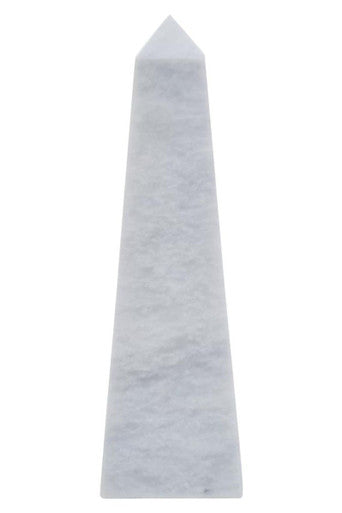 Salmo Small White Marble Obelisk