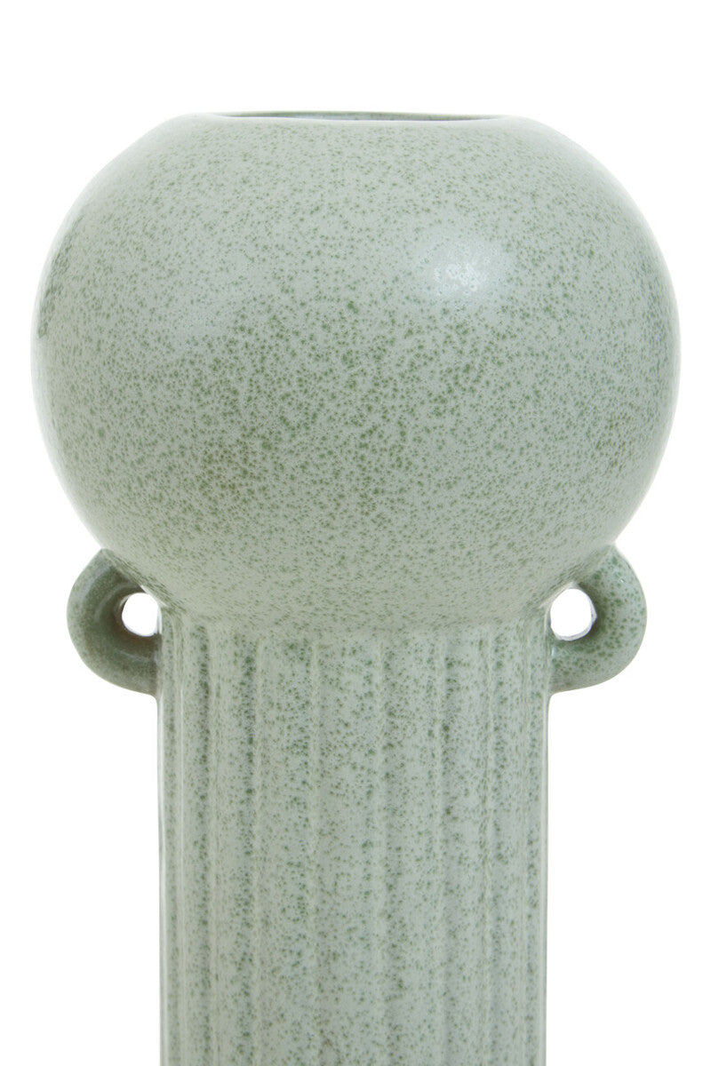 Calcita Large Green Stoneware Vase
