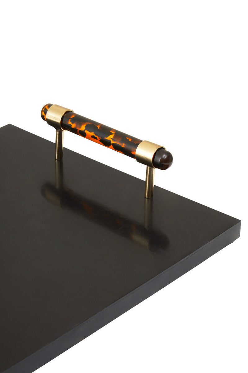 Roma Rectangular Tortoise Shell Tray