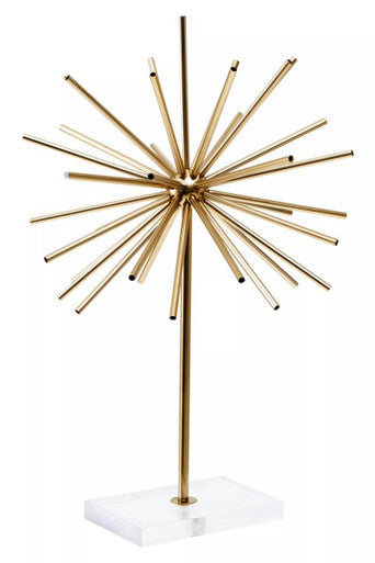 Milton Metal Sculpture on Acrylic Stand